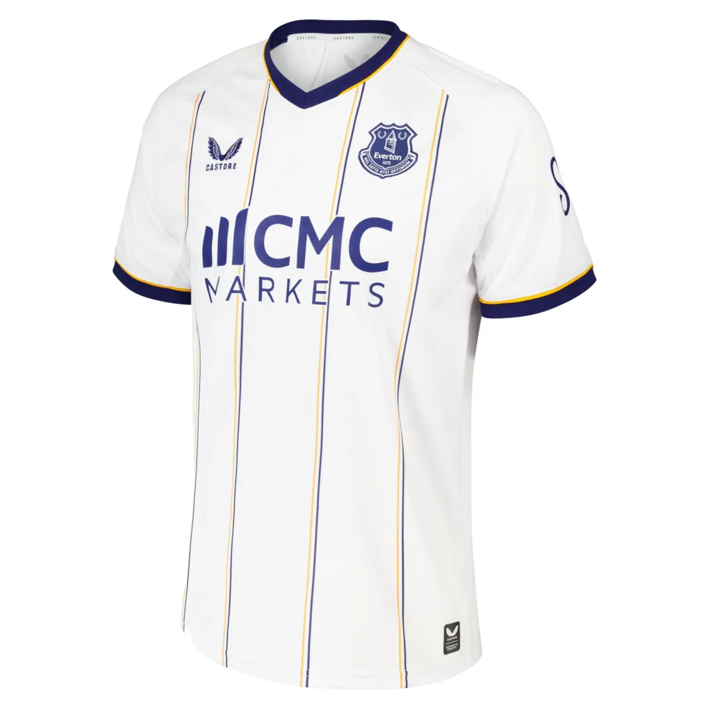 Everton Castore Away Replica Shirt 2026-27 with Ndiaye 10 printing — view 2