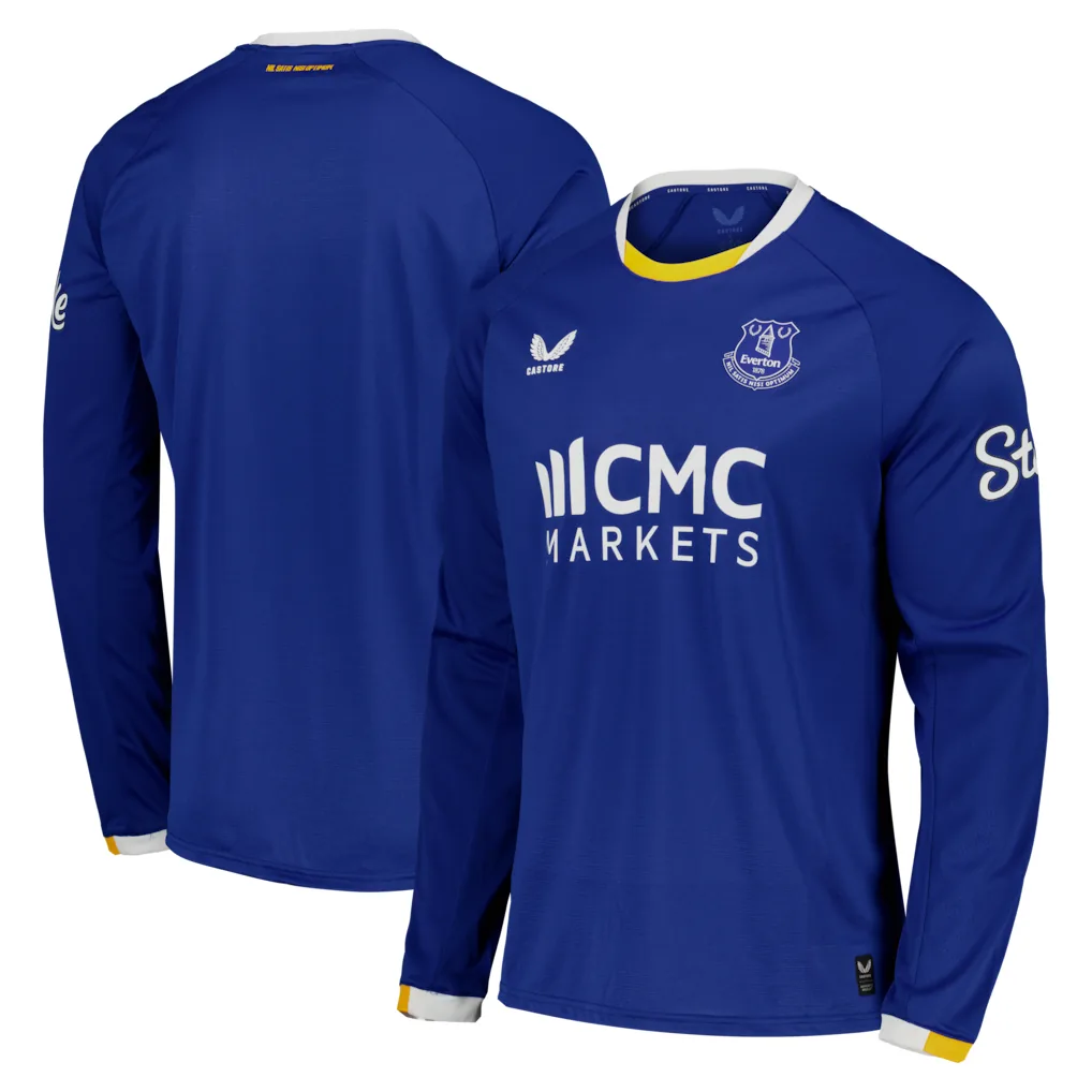 Everton Castore Home Pro Shirt 2026-27 - Long Sleeve