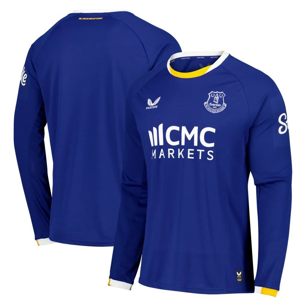 Everton Castore Home Replica Shirt 2026-27 - Long Sleeve