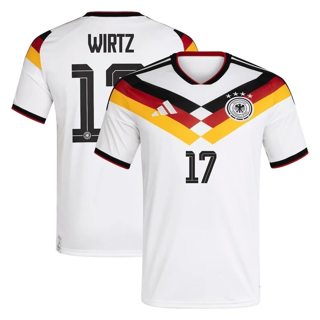 Florian Wirtz Germany 2026/27 Adidas Away Jersey