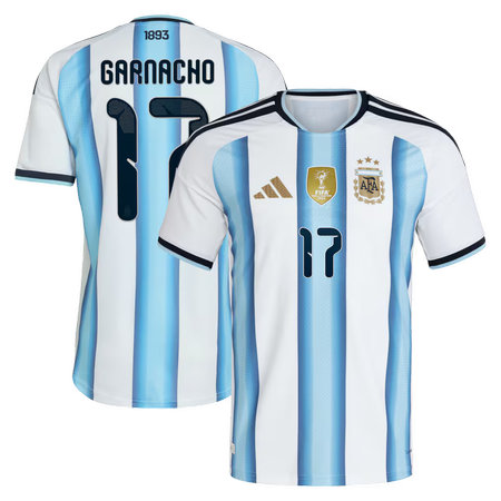 GARNACHO #17 Argentina Home Soccer jersey World Cup 2026 — view 1