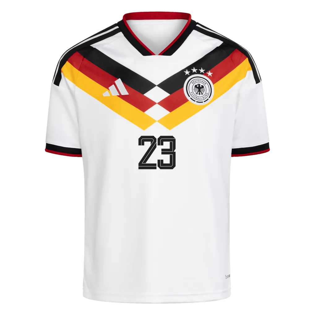 Germany National Team adidas Home Shirt 2026 - Kids with Groß 13 printing — view 2