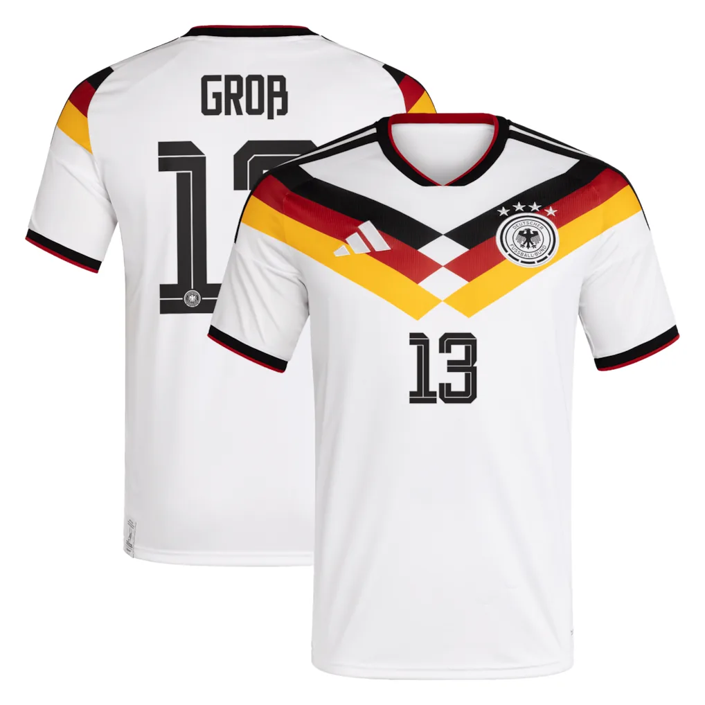Germany National Team adidas Home Shirt 2026 with Groß 13 printing — view 1