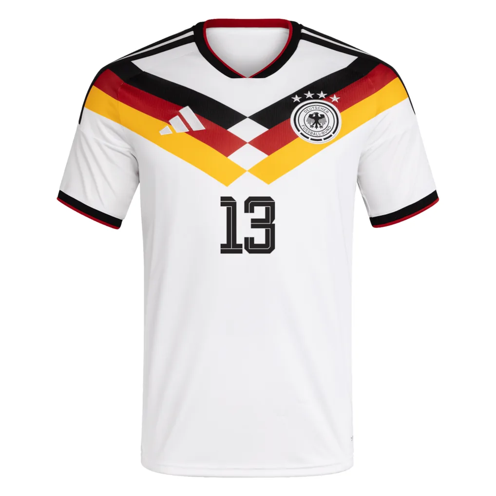 Germany National Team adidas Home Shirt 2026 with Groß 13 printing — view 2