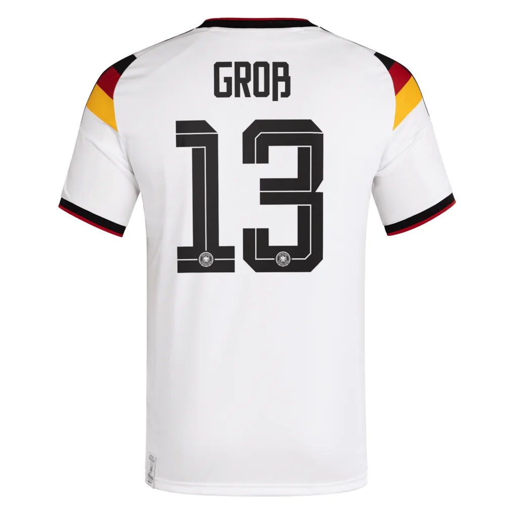 Germany National Team adidas Home Shirt 2026 with Groß 13 printing — view 3