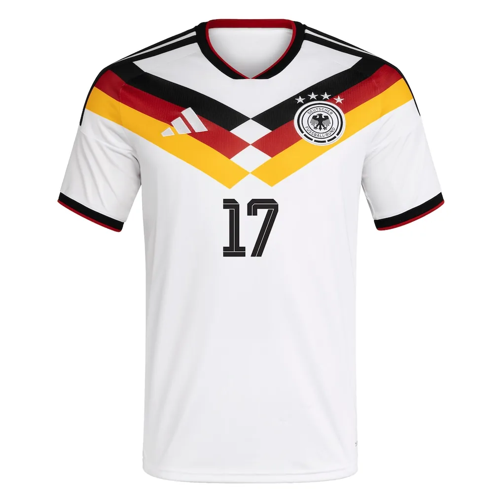 Germany National Team adidas Home Shirt 2026 with Wirtz 17 printing — view 2