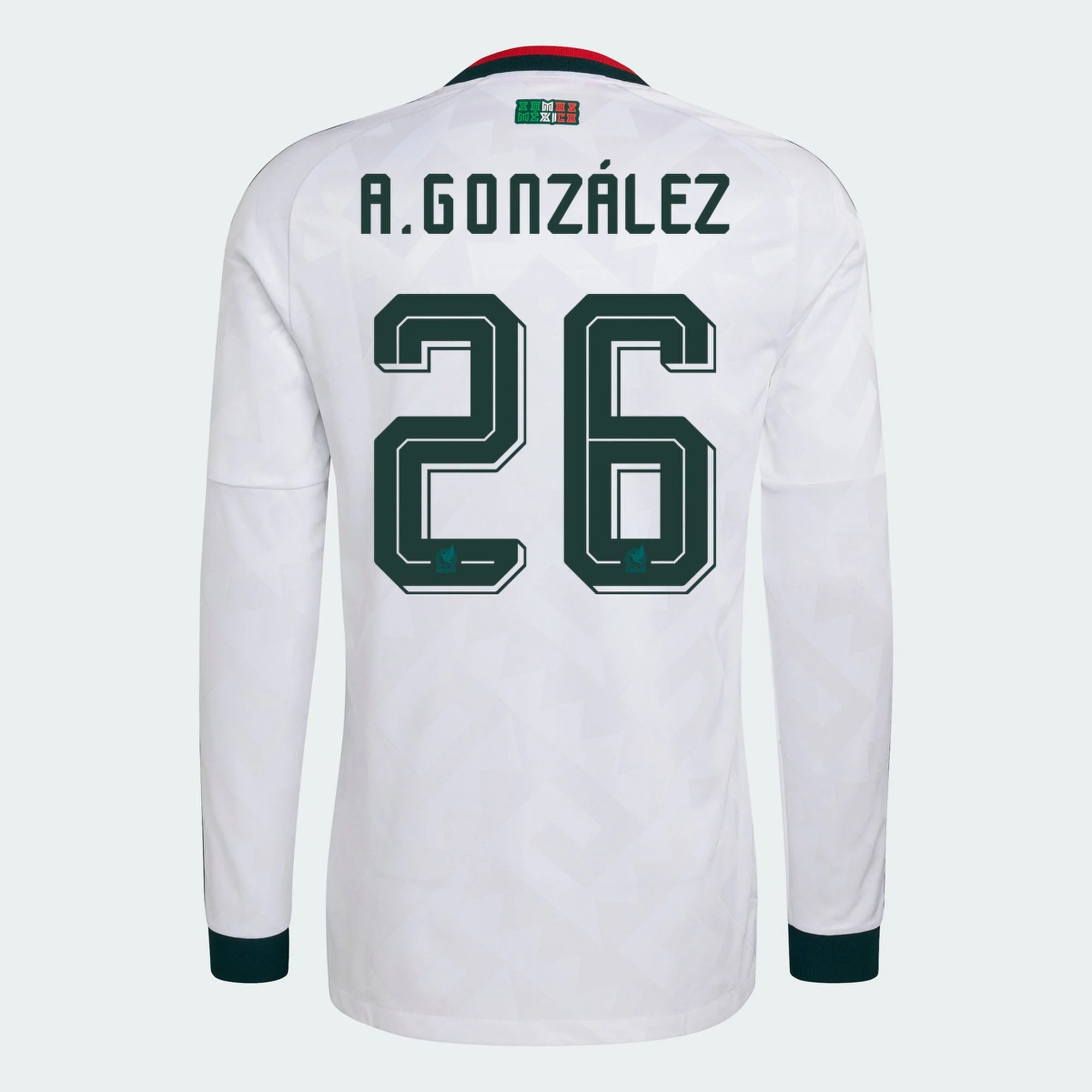 Hormiga Mexico 2026/27 Adidas Long Sleeve Authentic Away Jersey — view 1
