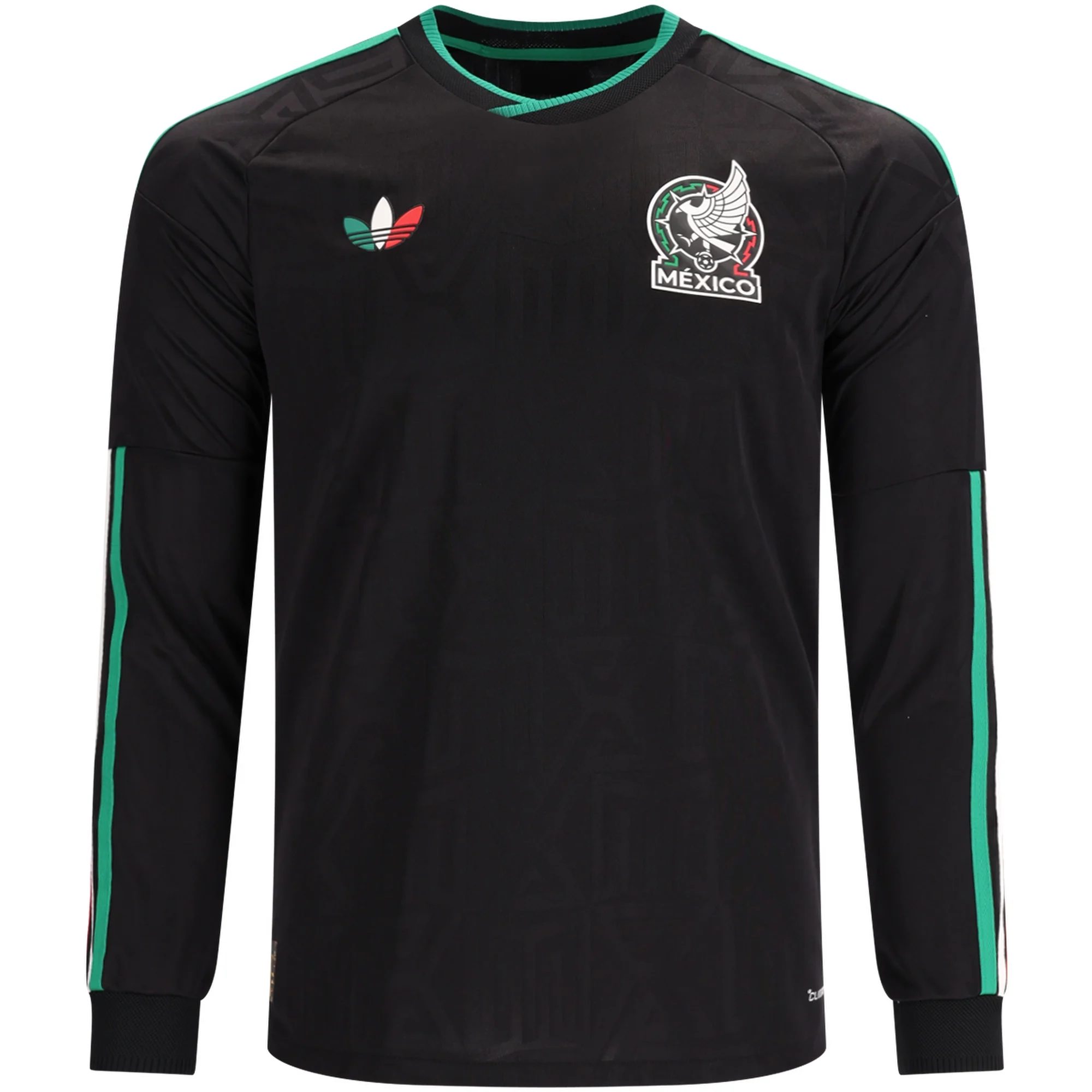 Hormiga Mexico 2026 Adidas Long Sleeve Authentic Third Jersey — view 1