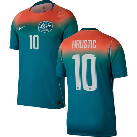 HRUSTIC #10 Australia Away Soccer jersey World Cup 2026 — view 1