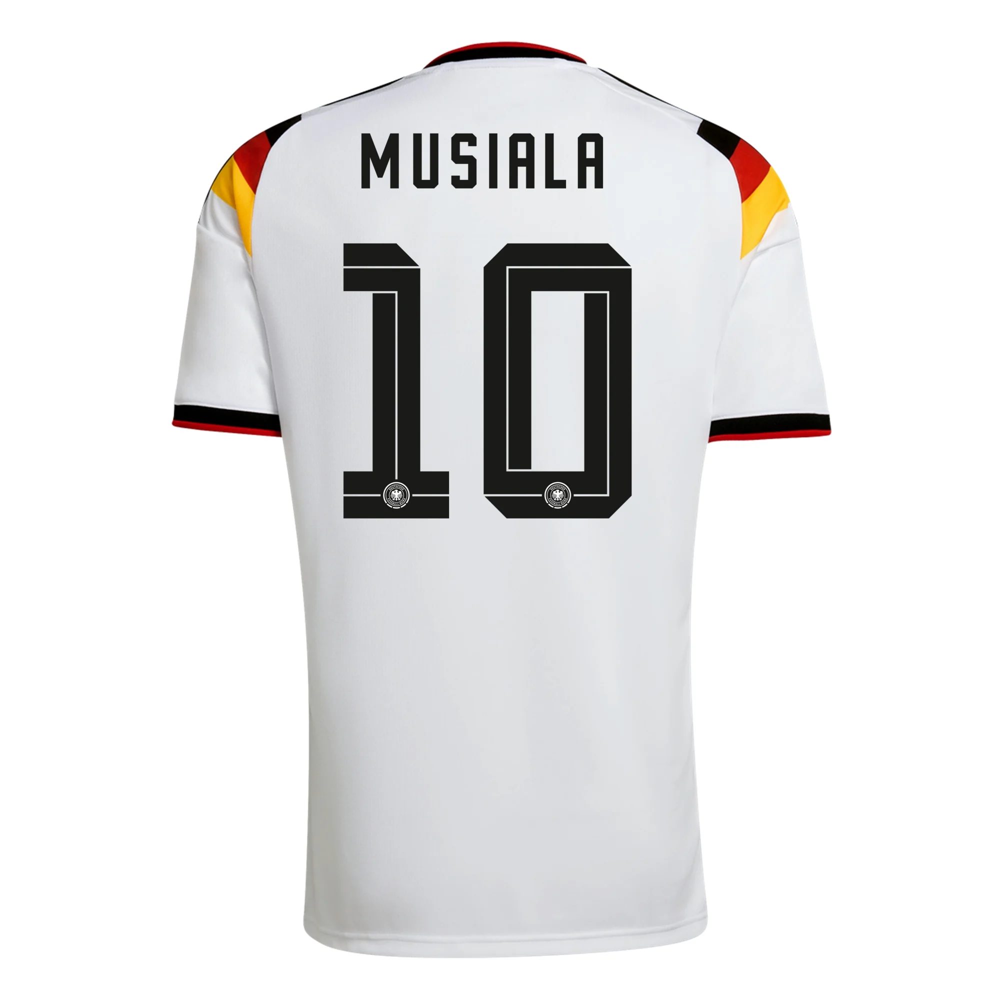 Jamal Musiala Germany 26/27 Home Jersey — view 1
