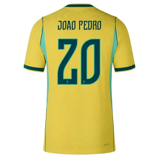 Joao Pedro Brazil 2026/27 Nike Authentic Home Jersey