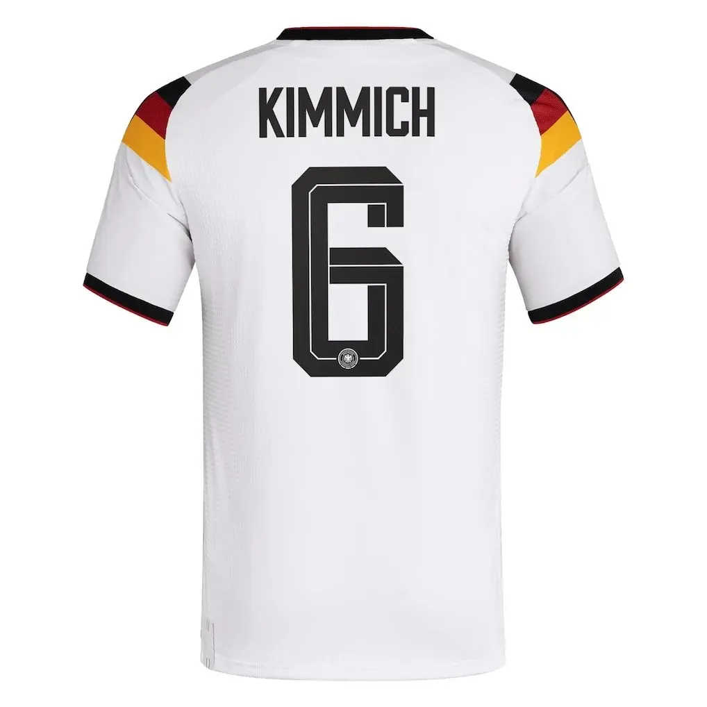 Joshua Kimmich #6 Germany Home Long Sleeve Soccer jersey World Cup 2026 — view 3