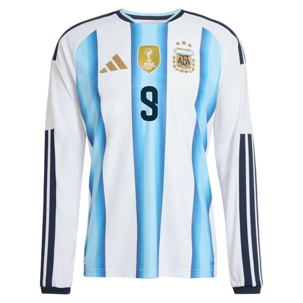 Julián Álvarez Argentina 26/27 Authentic Home Jersey view 3