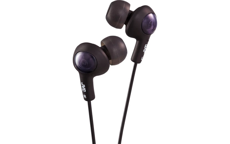 JVC HAFX5B-KX Gumy Plus Innenohr-Kopfhörer – Traubenviolett