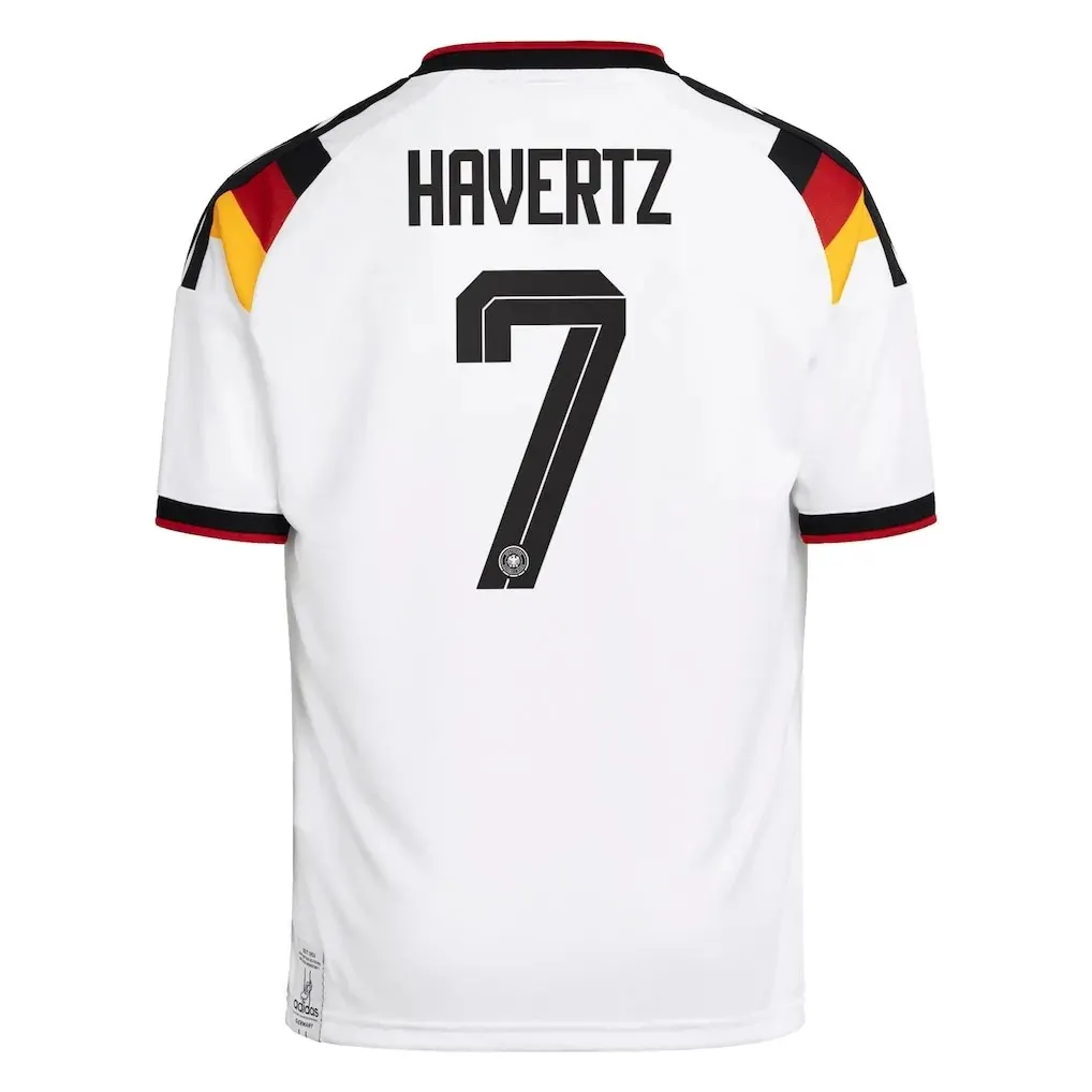 Kai Havertz #7 Germany Home Long Sleeve Soccer jersey World Cup 2026 — view 3