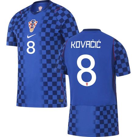 KOVAČIĆ #8 Croatia Away Soccer jersey World Cup 2026 — view 1