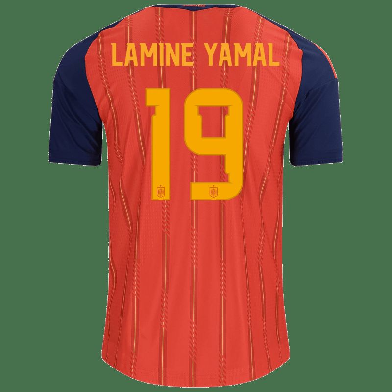 Lamine Yamal Spain 26/27 Authentic Home Jersey