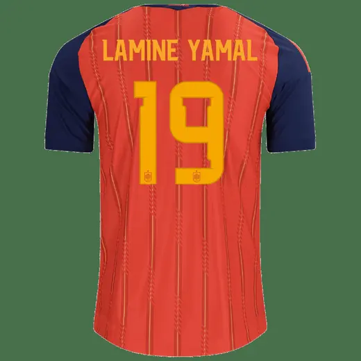 Lamine Yamal Spain 26/27 Authentic Home Jersey