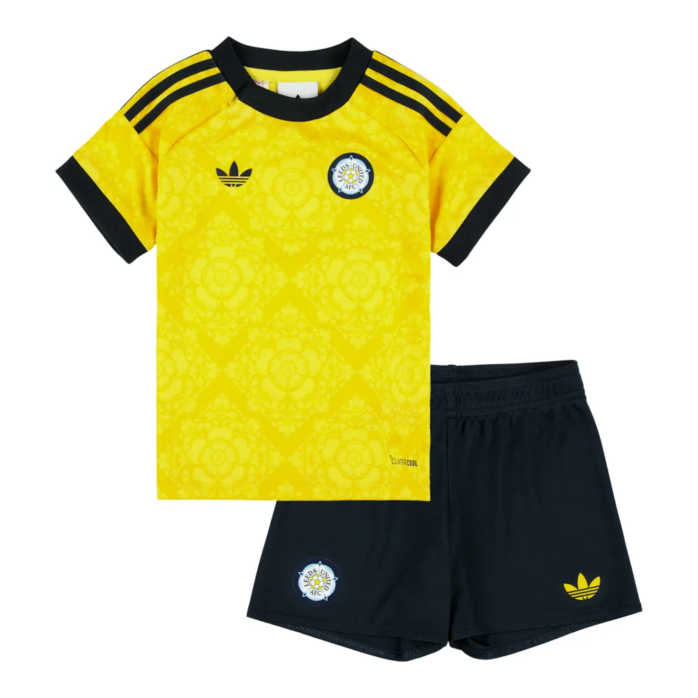 Leeds United adidas Away Babykit 2026-27 — view 2