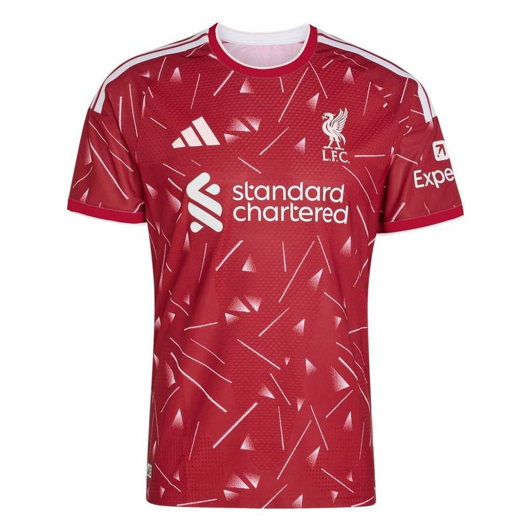 Liverpool adidas Authentic Home Shirt 2026-27 with Gakpo 18 printing — view 1