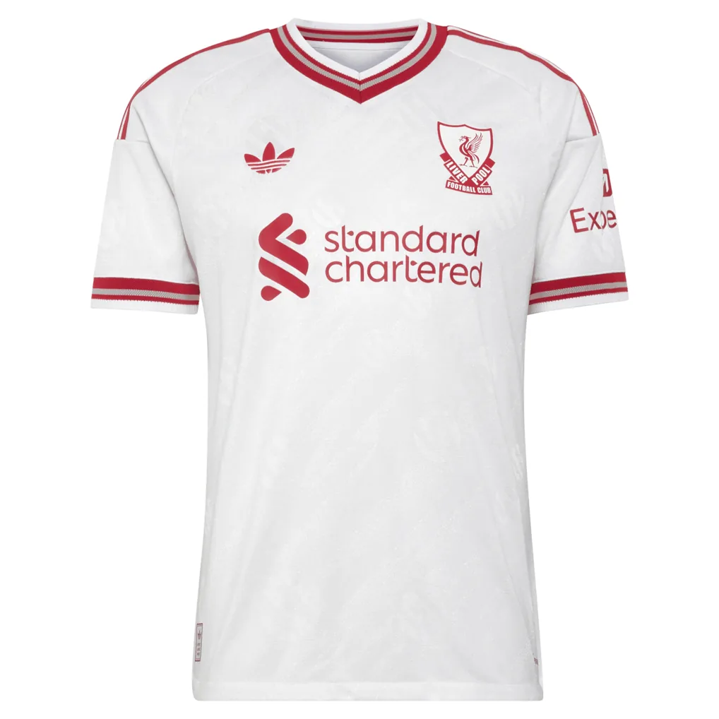Liverpool adidas Away Authentic Shirt 2026-27 with Virgil 4 printing — view 2