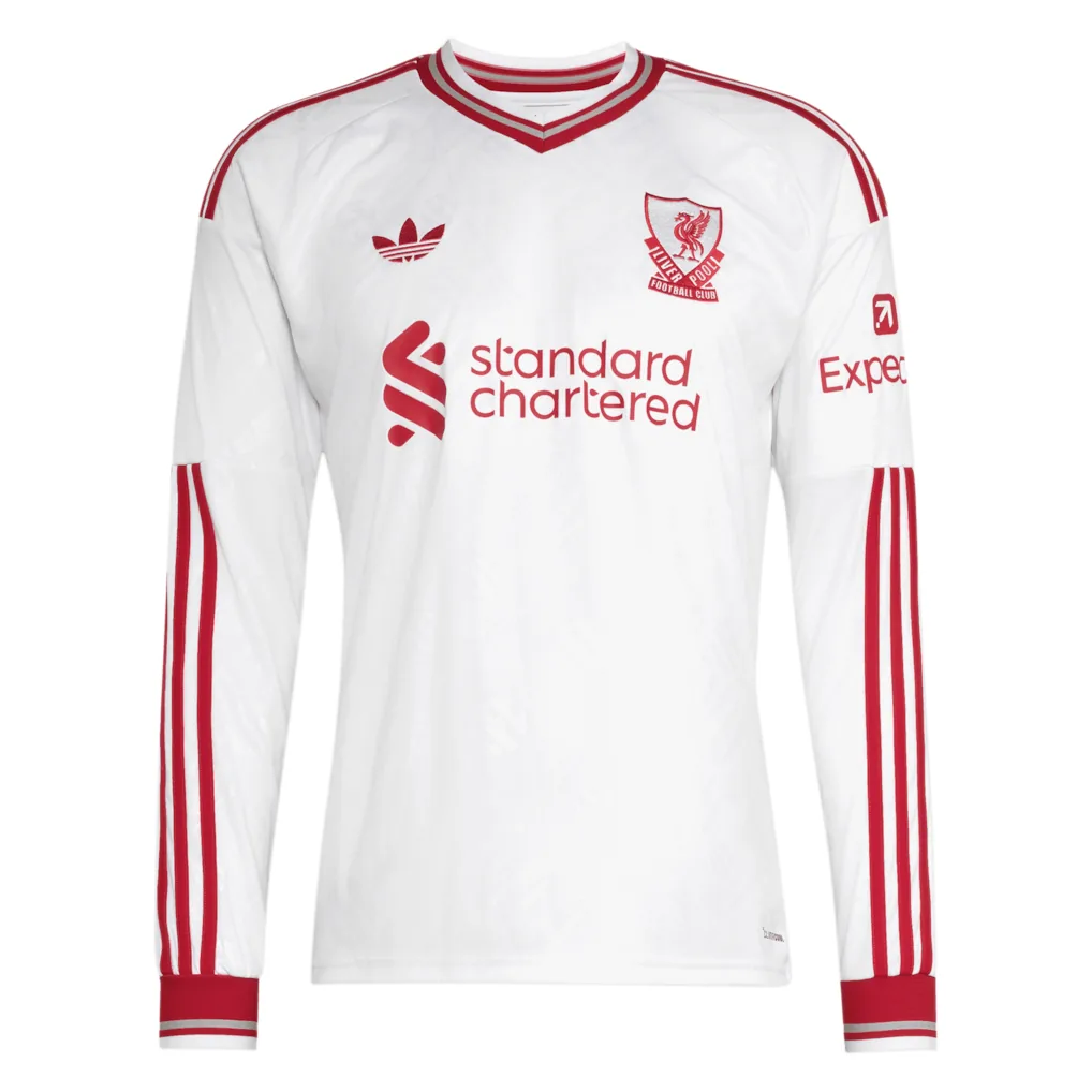 Liverpool adidas Away Shirt 2026-27 - Long Sleeve with Wirtz 7 printing — view 2