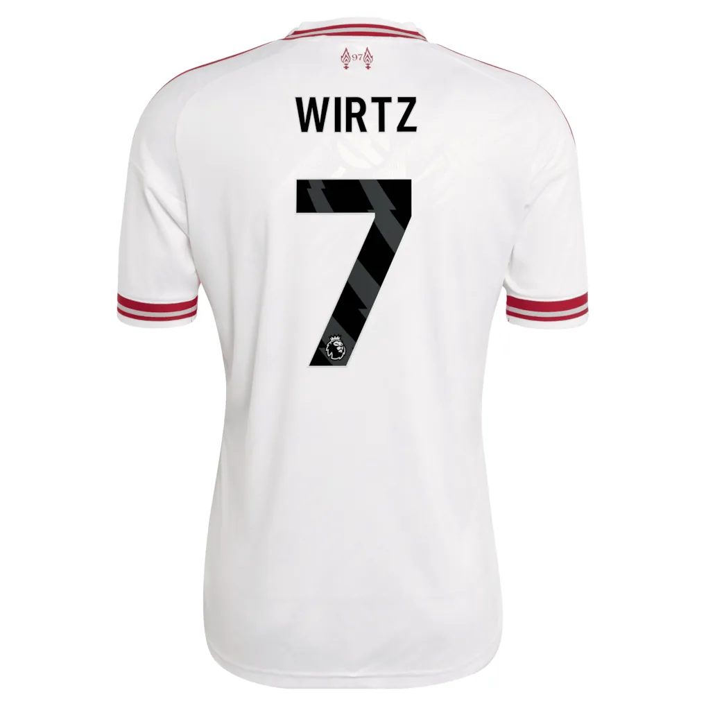 Liverpool adidas Away Shirt 2026-27 with Wirtz 7 printing — view 3