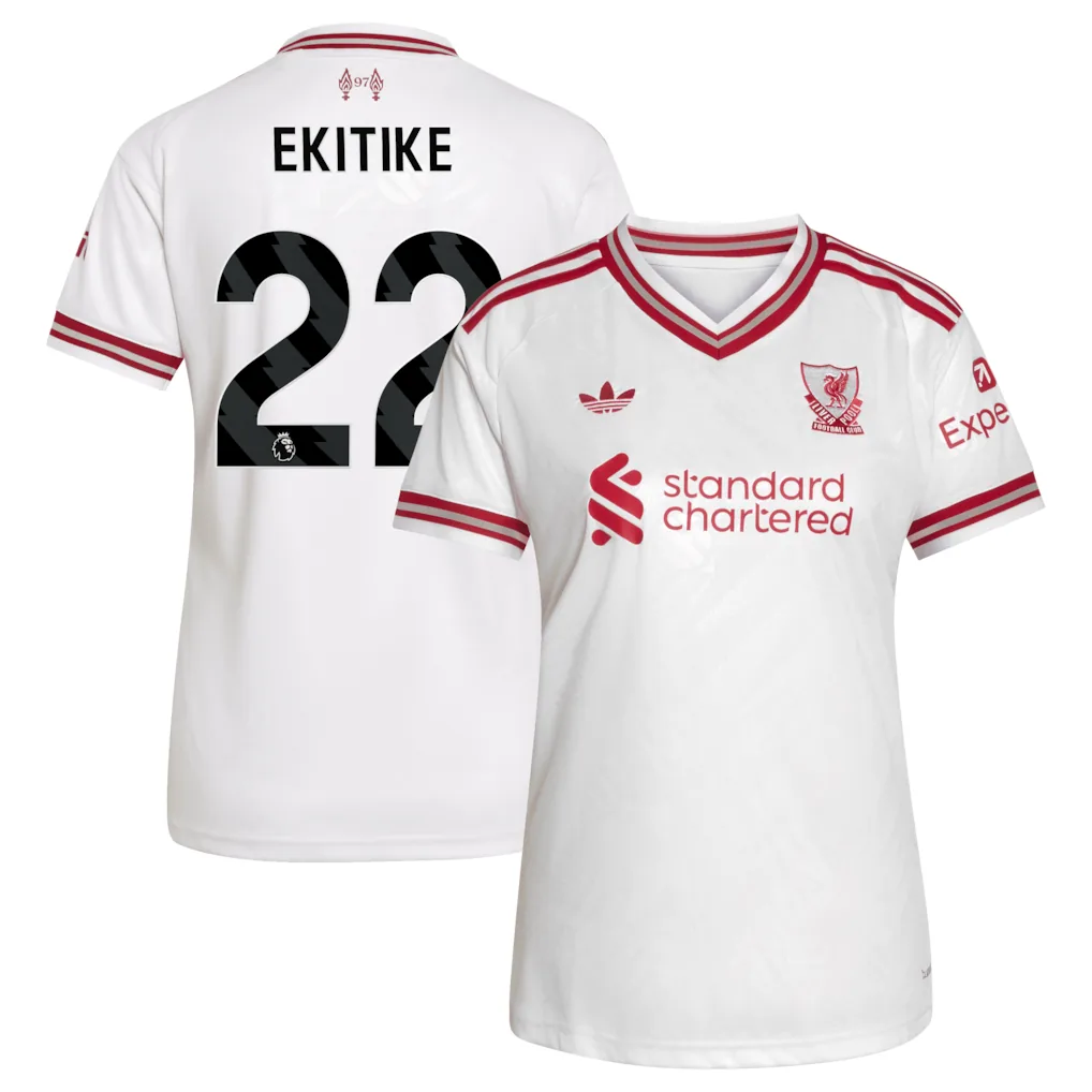 Liverpool adidas Away Shirt 2026-27 - Womens with Ekitike 22 printing — view 1