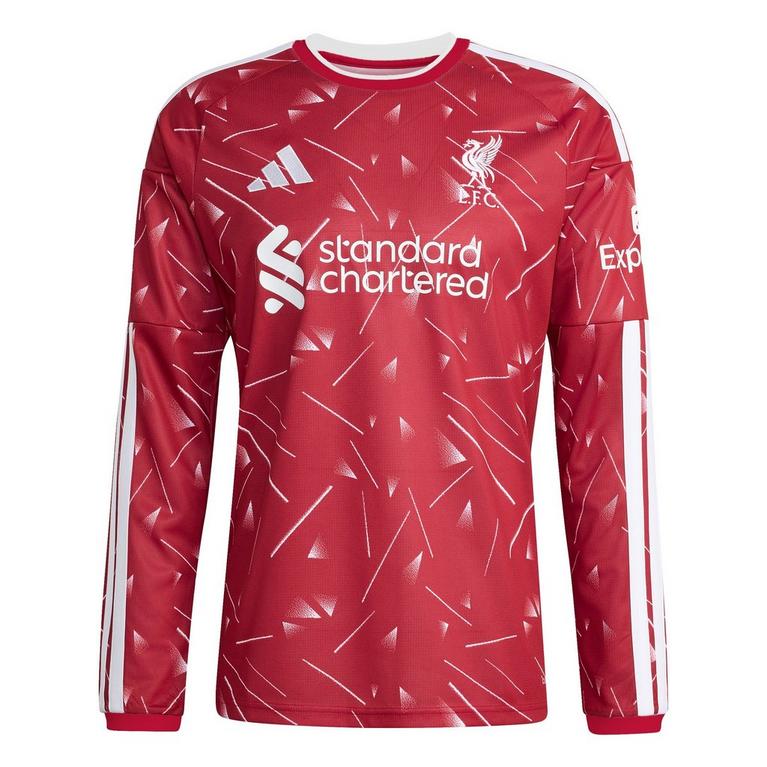 Liverpool adidas Home Long-Sleeved Shirt 2026-27 with Nunez 9 printing