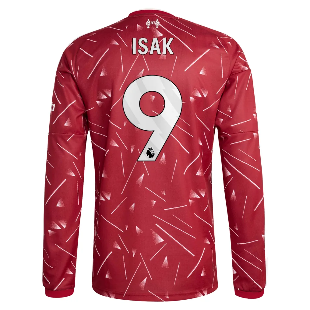 Liverpool adidas Home Shirt 2026-27 - Long sleeve with Isak 9 printing — view 3