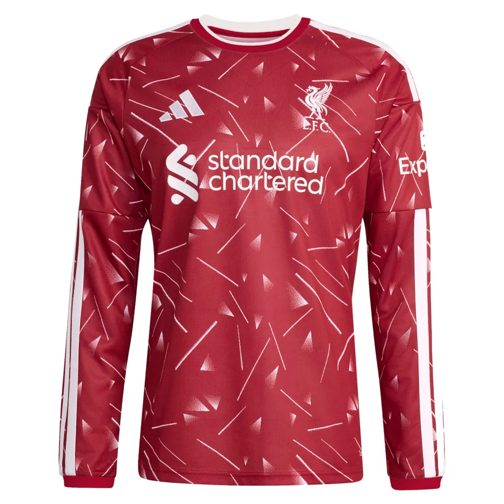 Liverpool adidas Home Shirt 2026-27 - Long sleeve with Wirtz 7 printing — view 2