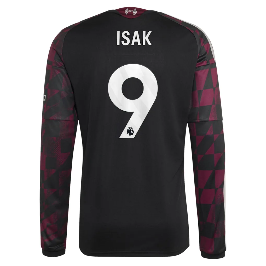 Liverpool adidas Third Shirt 2026-27 - Long Sleeve with Isak 9 printing — view 3