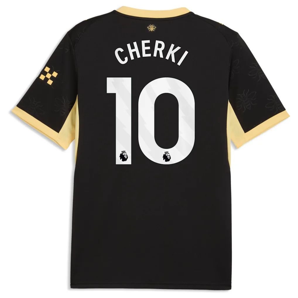 Manchester City Away Shirt 2026-27 with Cherki 10 printing Soccer Football Jersey — view 3