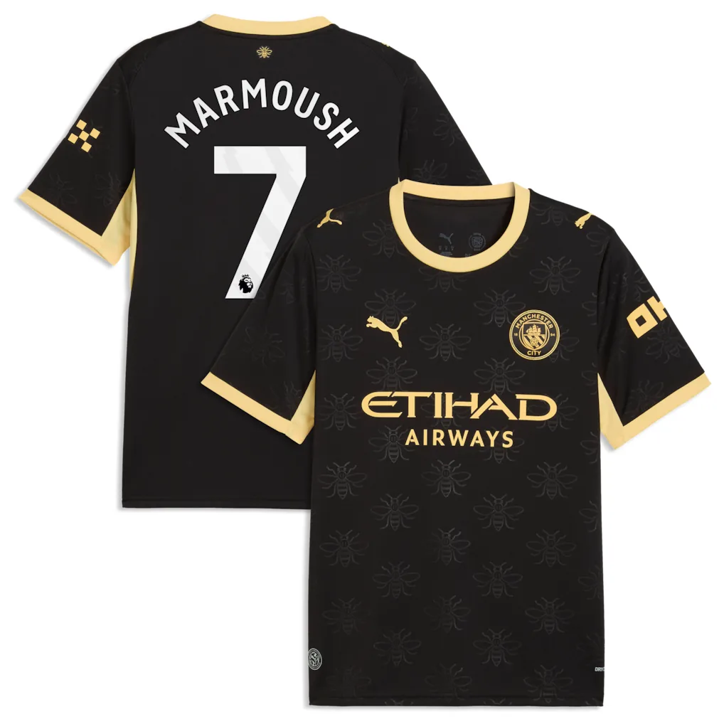 Manchester City Puma Away Shirt 2026-27 with Marmoush 7 printing — view 1