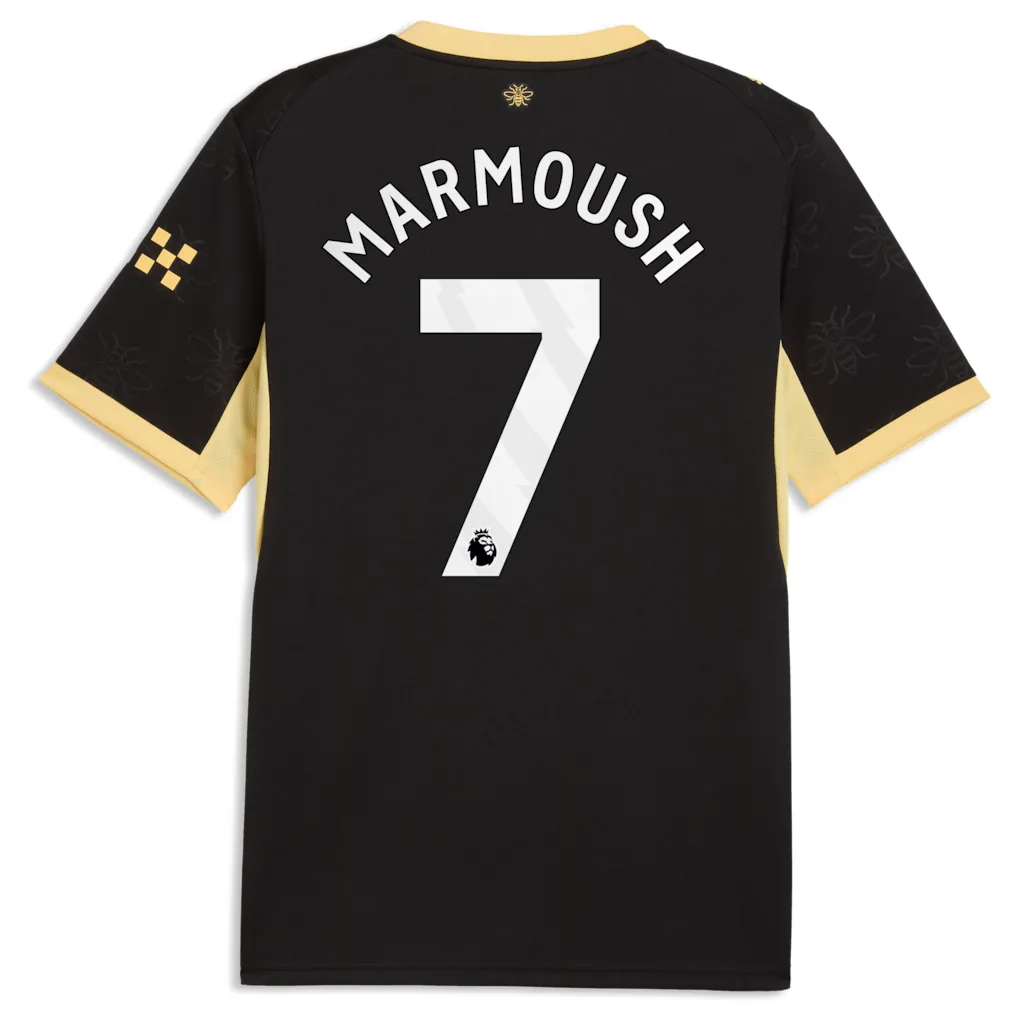 Manchester City Puma Away Shirt 2026-27 with Marmoush 7 printing — view 3