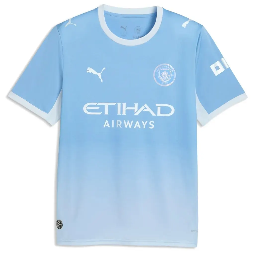 Manchester City PUMA Home Shirt 2026-27 with Haaland 9 printing — view 2