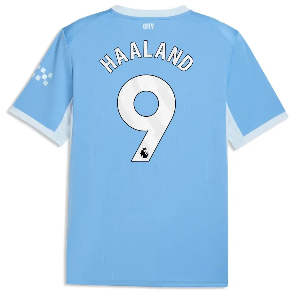 Manchester City PUMA Home Shirt 2026-27 with Haaland 9 printing — view 3