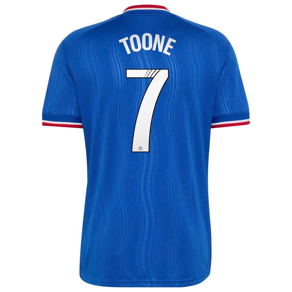 Manchester United adidas WSL Away Shirt 2026-27 with Toone 7 printing — view 3