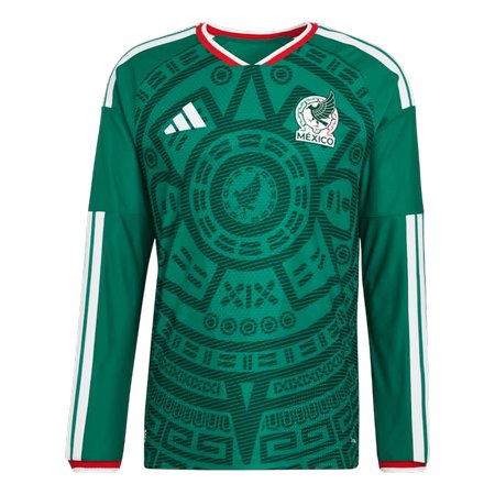 Mexico Home Long Sleeve Soccer jersey World Cup 2026 — view 1