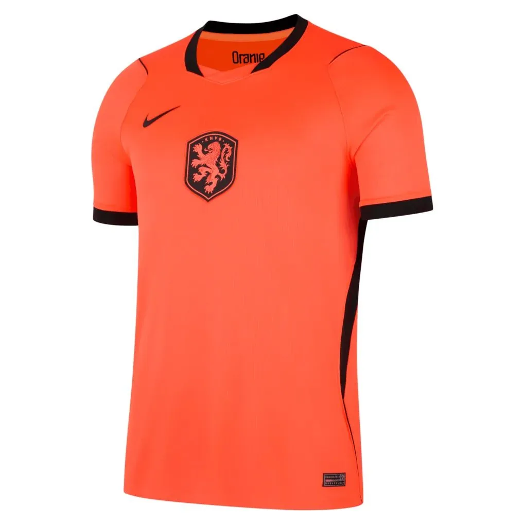 Micky van de Ven Netherlands 2026/27 Authentic Home Jersey Soccer Football — view 3