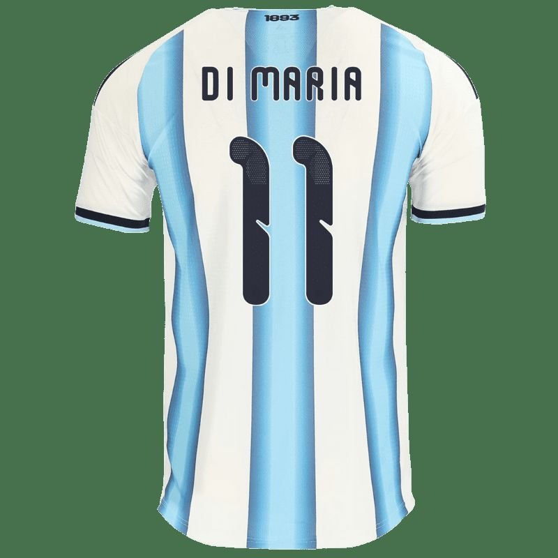Ángel Di María Argentina 26/27 Authentic Home Jersey