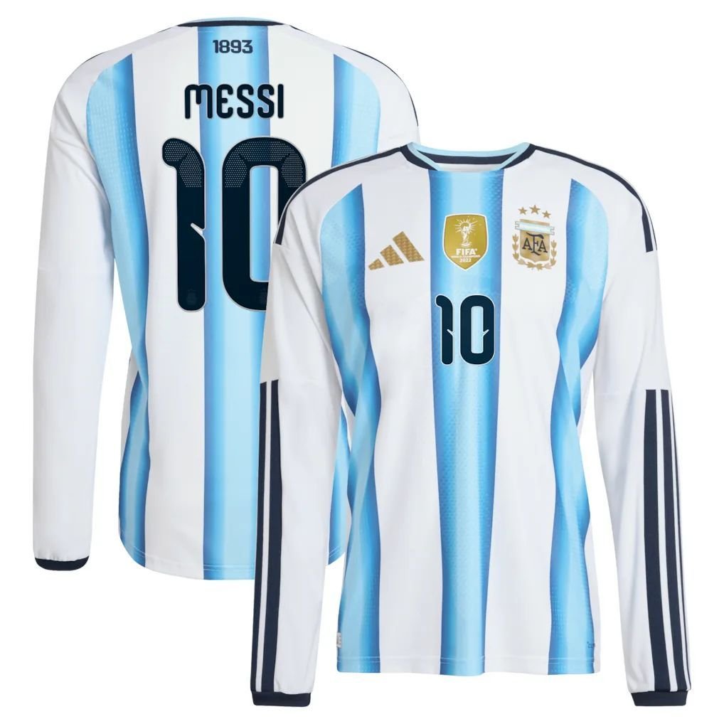 Ángel Di María Argentina 26/27 Long Sleeve Home Jersey