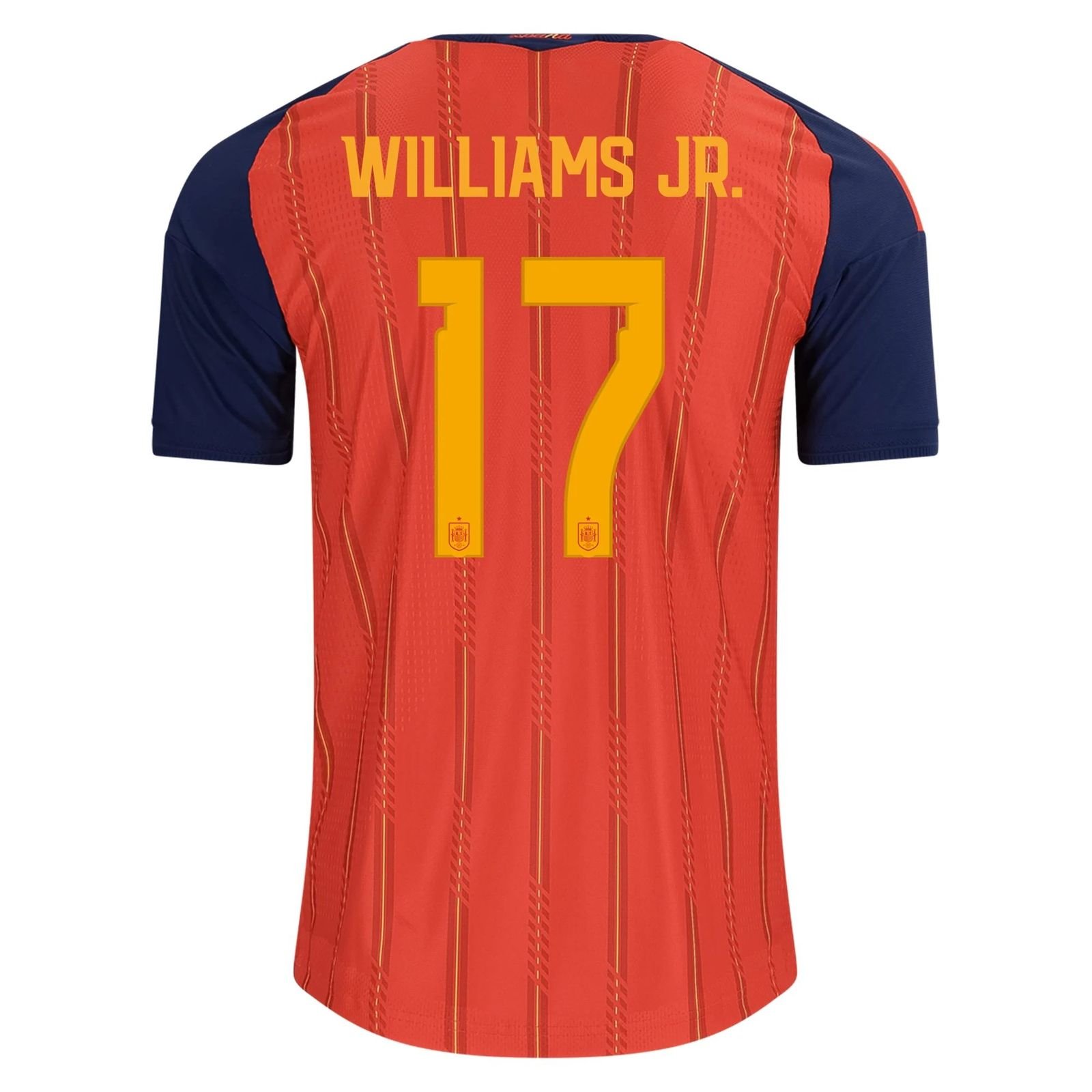 Nico Williams Spain 26/27 Authentic Home Jersey