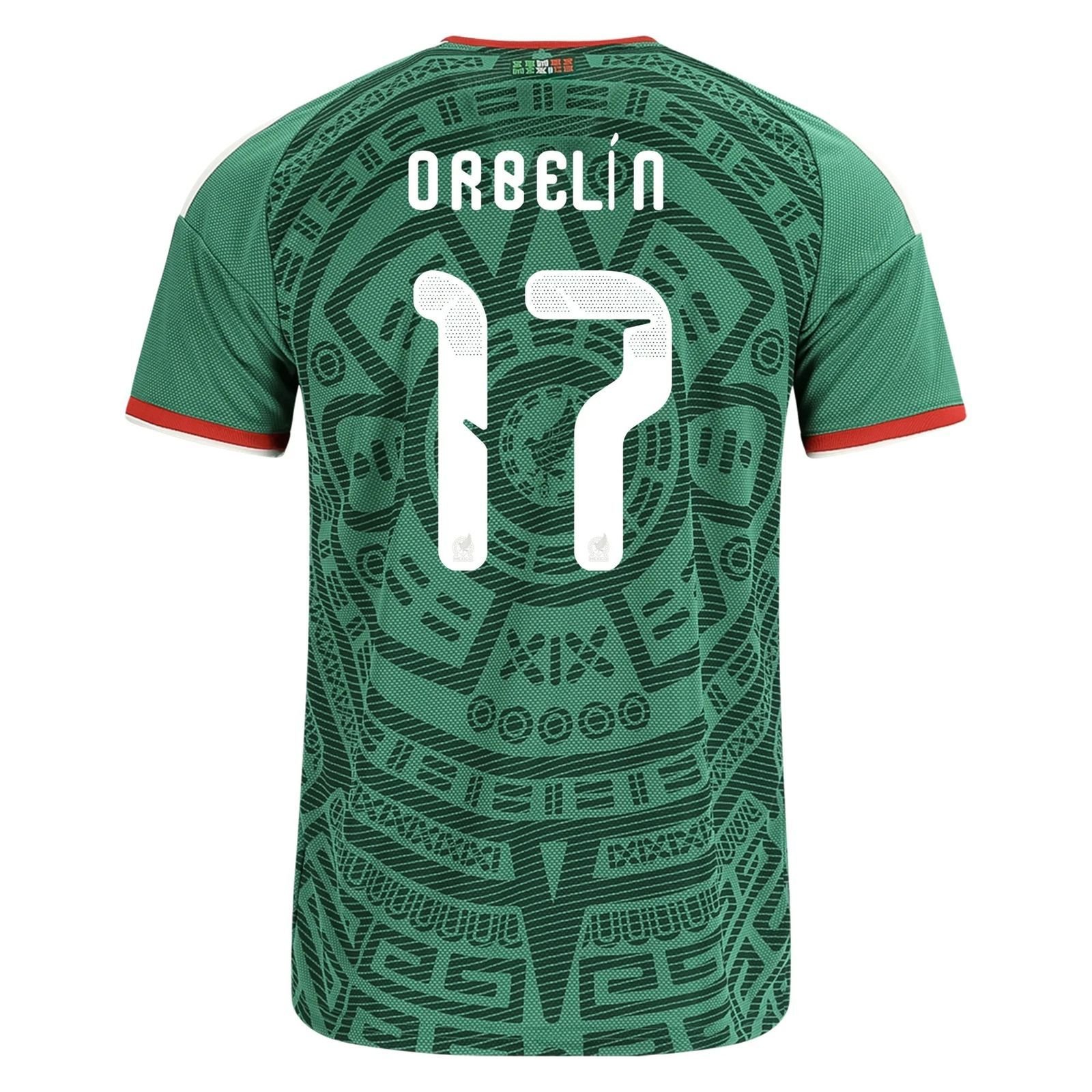 Orbelín Pineda Mexico 26/27 Home Jersey