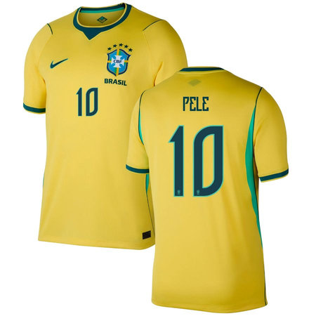 PELE #10 Brazil Home Soccer jersey World Cup 2026