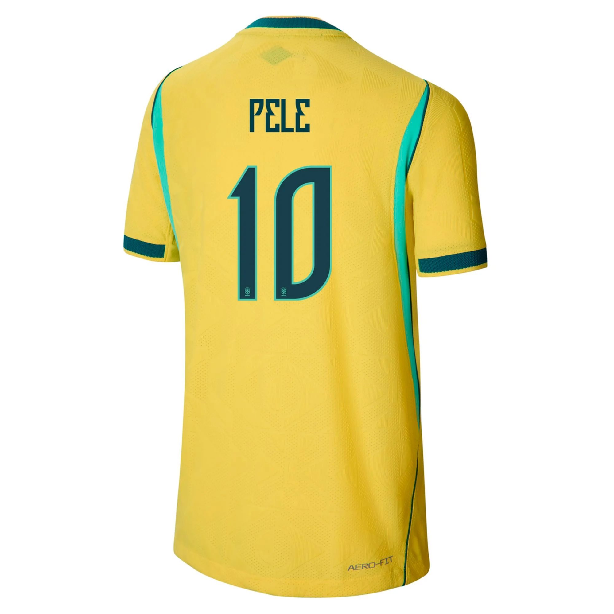 Pele Brazil 2026/27 Nike Youth Authentic Home Jersey — view 1