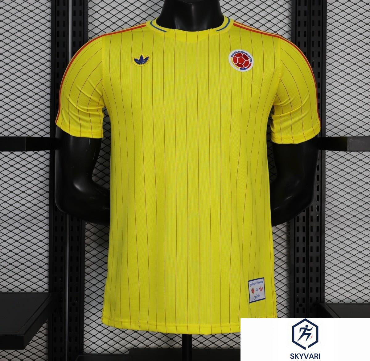 Player Version 2026 Colombia Yellow Terrace Icons Jersey — view 1