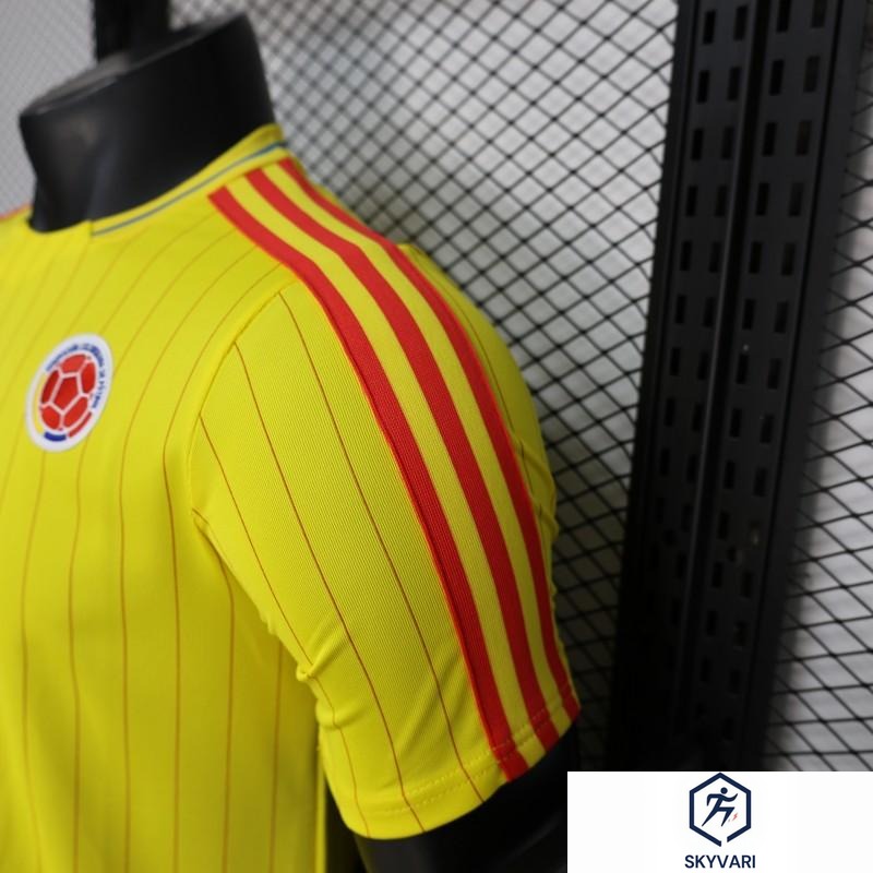 Player Version 2026 Colombia Yellow Terrace Icons Jersey — view 5