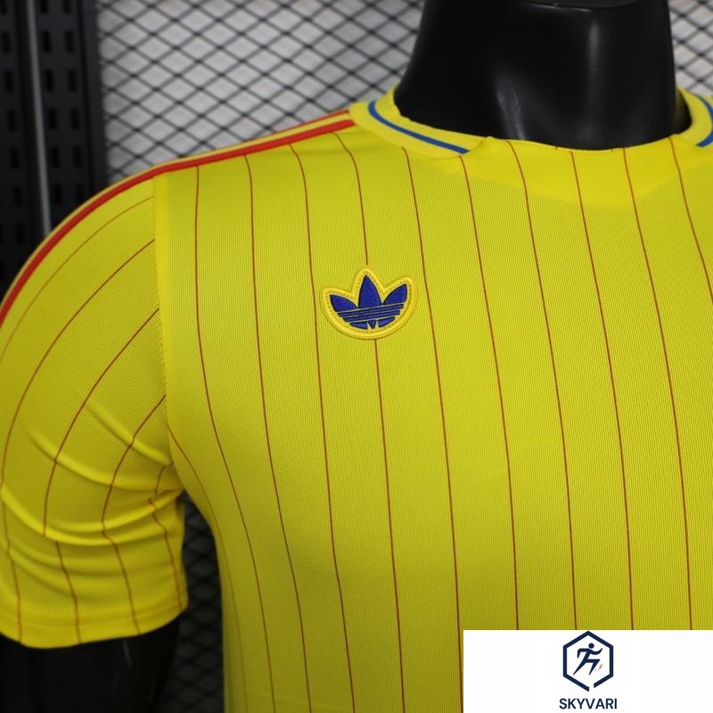 Player Version 2026 Colombia Yellow Terrace Icons Jersey — view 6