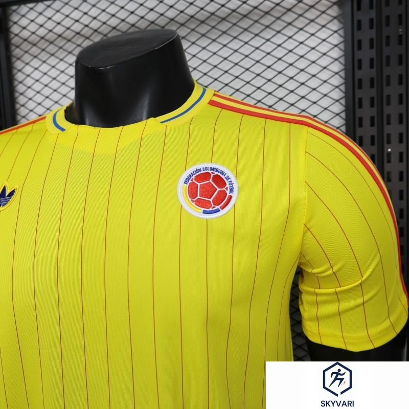 Player Version 2026 Colombia Yellow Terrace Icons Jersey — view 7